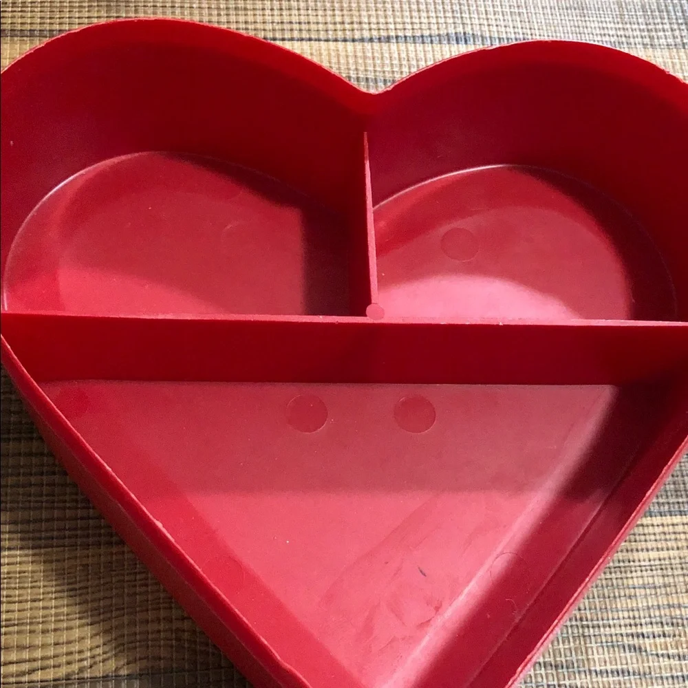 Disney Minnie Mouse Heart Jewelry Box - Red and Black